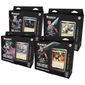 Magic: The Gathering x Final Fantasy Commander Decks – MTG 2025 Crossover