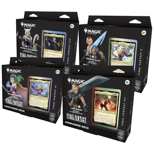 Magic: The Gathering x Final Fantasy Commander Decks – MTG 2025 Crossover