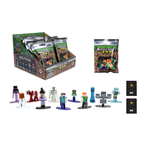 Minecraft Nano Metalfigs Wave 02 Blind Bag – Mystery Collectible Figures