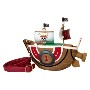 One Piece Thousand Sunny Figural Crossbody Bag – Anime-Inspired Design