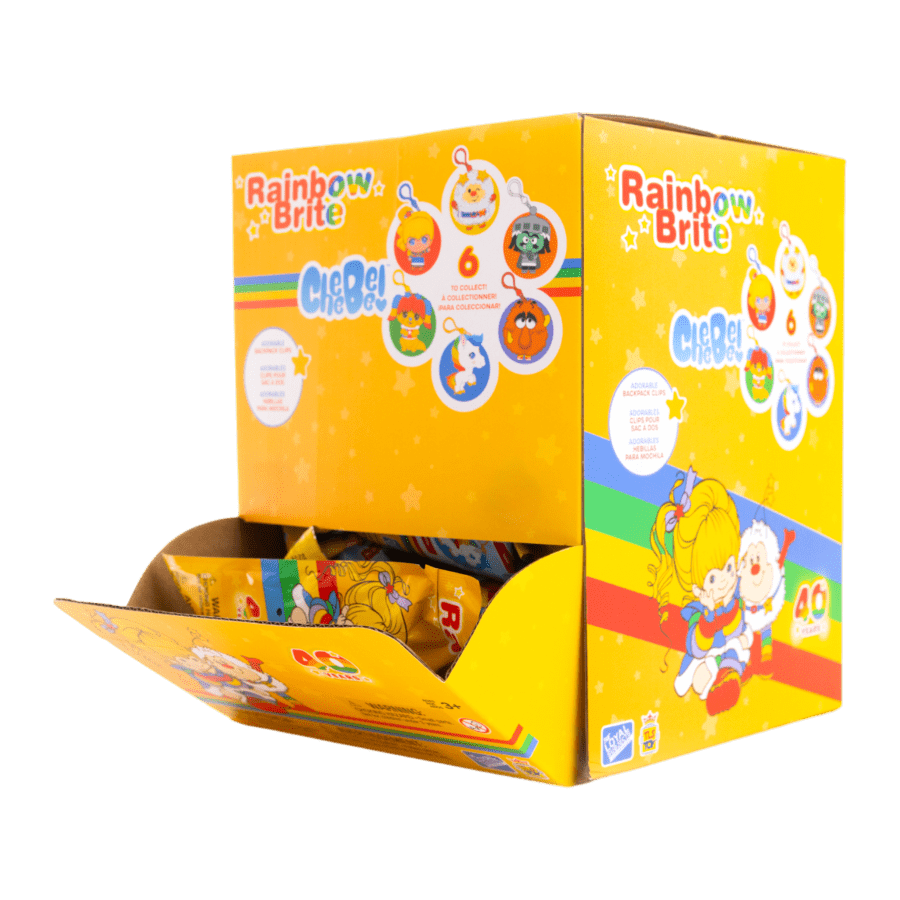 Rainbow Brite CheeBee Keychain Blind Bag – 2.5" Collectible Mystery Keychains