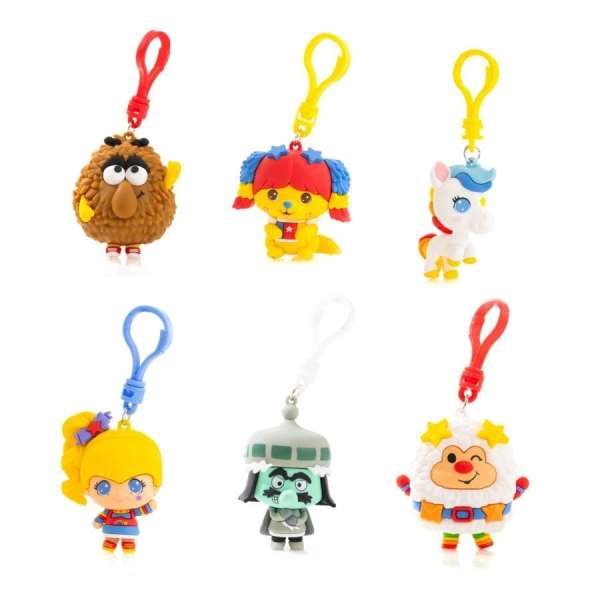 Rainbow Brite CheeBee Keychain Blind Bag – 2.5" Collectible Mystery Keychains