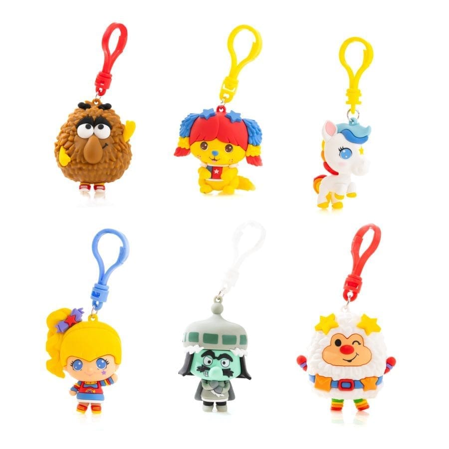 Rainbow Brite CheeBee Keychain Blind Bag – 2.5" Collectible Mystery Keychains