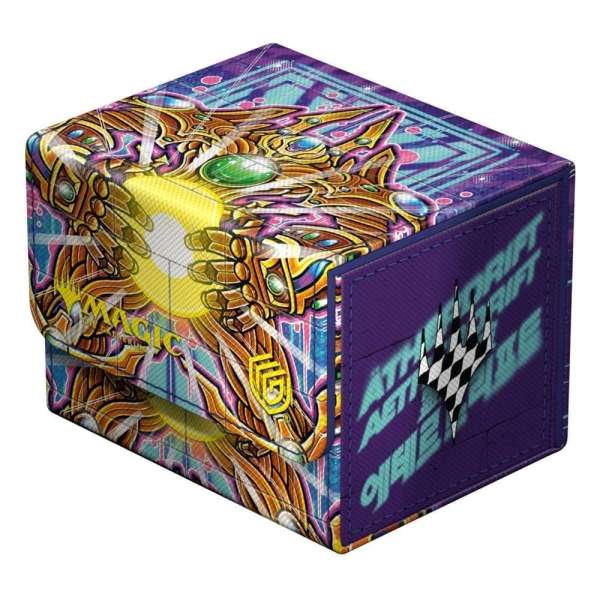 Ultimate Guard XenoSkin Sidewinder 100+ Deck Box – MTG Aetherdrift Solar Gearhulk