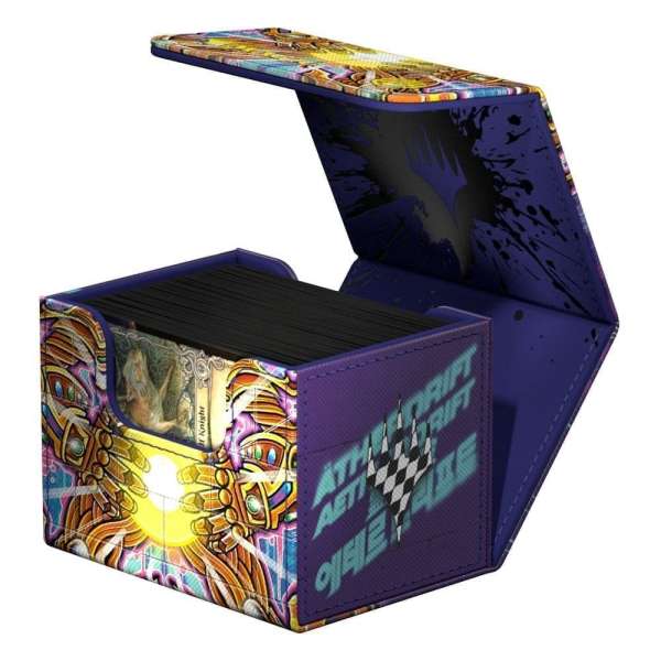 Ultimate Guard XenoSkin Sidewinder 100+ Deck Box – MTG Aetherdrift Solar Gearhulk