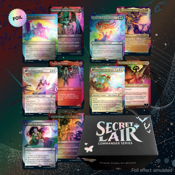Magic: The Gathering Secret Lair Commander Deck – From Cute To Brute | Exclusive MTG Deck