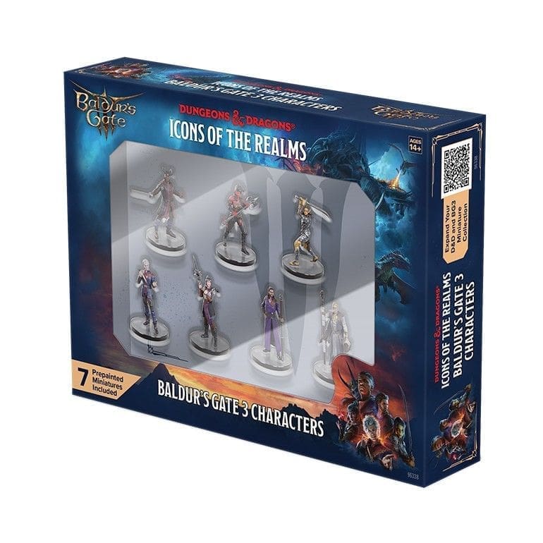 D&D Icons of the Realms Baldur's Gate 3 Character Boxed Set – Official Miniatures