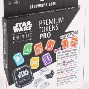 Gamegenic Star Wars Unlimited Acrylic Tokens PRO – Premium TCG Accessories