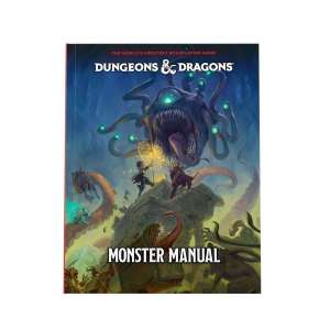 D&D 2024 Monster Manual – Official Dungeons & Dragons Monster Guide