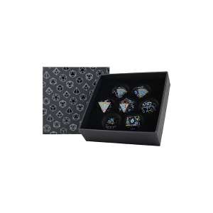 LPG Dice RPG Set Inscripted Bubbles Neon