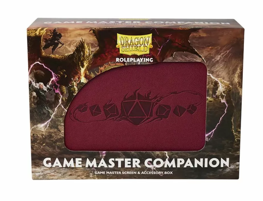 Dragon Shield Game Master Companion Red – RPG GM Toolkit