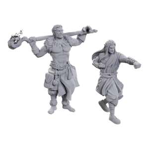 Archdruid & Martial Arts Adept Miniatures – Nolzur’s Unpainted Character Set