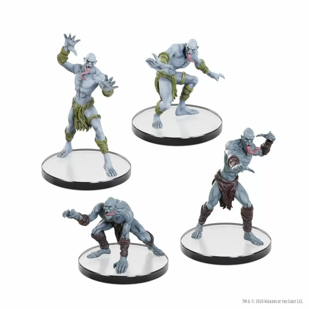 D&D Icons of the Realms – Ghouls & Ghasts Pre-Painted Miniatures
