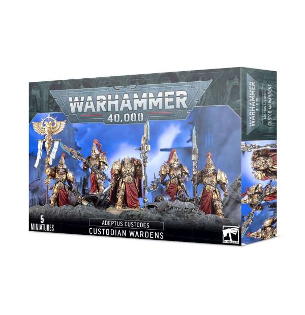 Adeptus Custodes Custodian Wardens – Warhammer 40K Elite Infantry