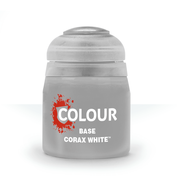 Citadel Base Corax White – Official Warhammer White Base Paint