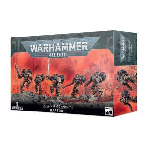 Chaos Space Marines Raptors – Warhammer 40K Assault Miniatures