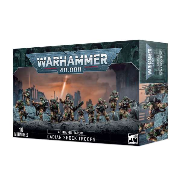Astra Militarum Cadian Shock Troops – Warhammer 40K Infantry
