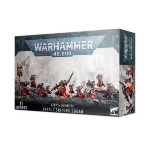 Adepta Sororitas Battle Sisters Squad 21 – Warhammer 40K Infantry