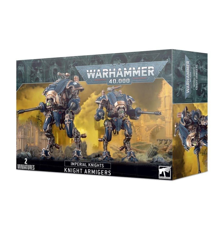 Imperial Knights Knight Armigers – Warhammer 40K Light Walkers