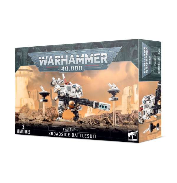 Tau Empire Broadside Battlesuit – Warhammer 40K Heavy Support