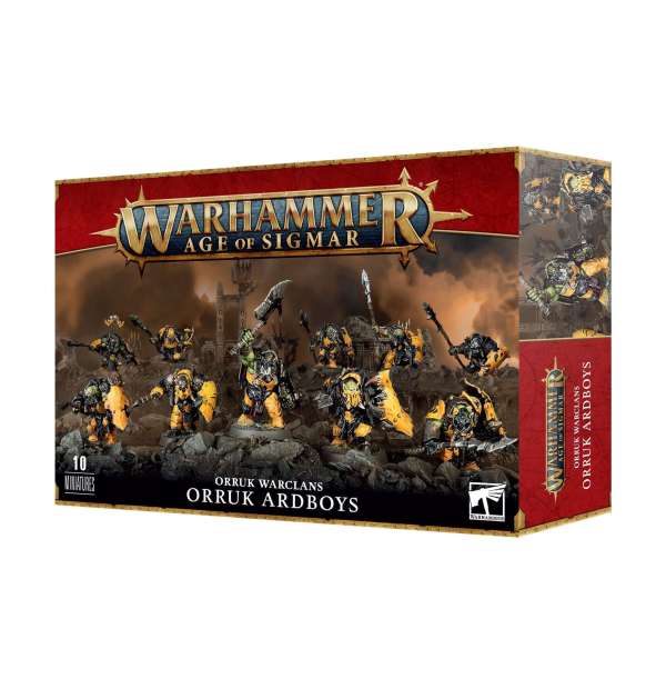 Orruk Ardboys – Age of Sigmar Orruk Warclans Infantry