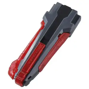BX-41 Rubber Custom Grip Gunmetal – Beyblade X Launcher Accessory