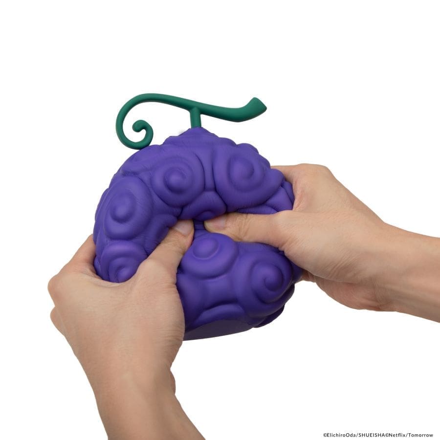 One Piece (2023) Gum Gum Fruit Squishy – Devil Fruit Stress Toy