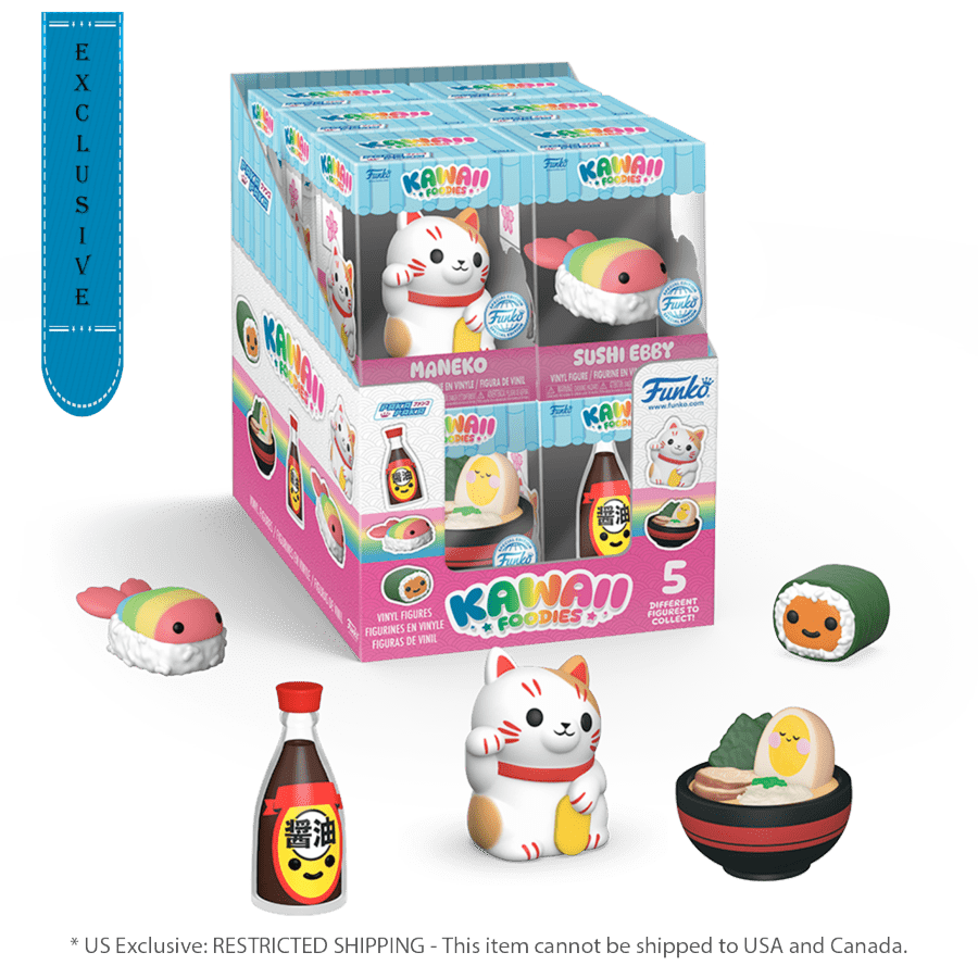 Kawaii Foodies US Exclusive Mini Vinyl Figures – Cute Food Characters