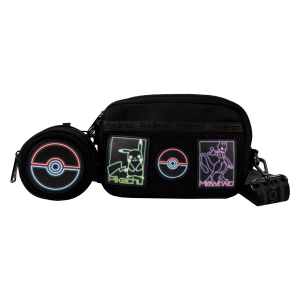 Pokémon Neon Sign Sling Bag – Stylish Crossbody Backpack