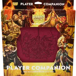 Dragon Shield Player Companion Blood Red – RPG Character Organiser