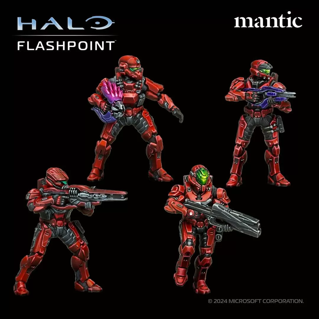 HALO Flashpoint Spartan Edition Starter – Deluxe Miniatures Game Box