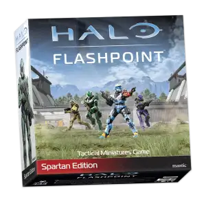 HALO Flashpoint Spartan Edition Starter – Deluxe Miniatures Game Box