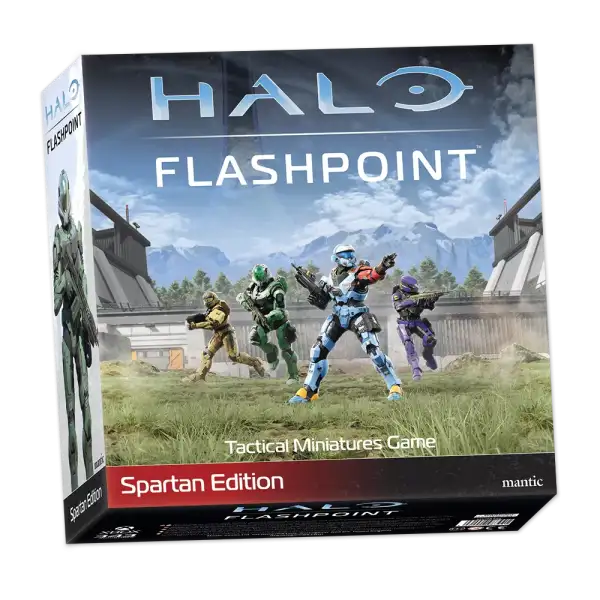 HALO Flashpoint Spartan Edition Starter – Deluxe Miniatures Game Box