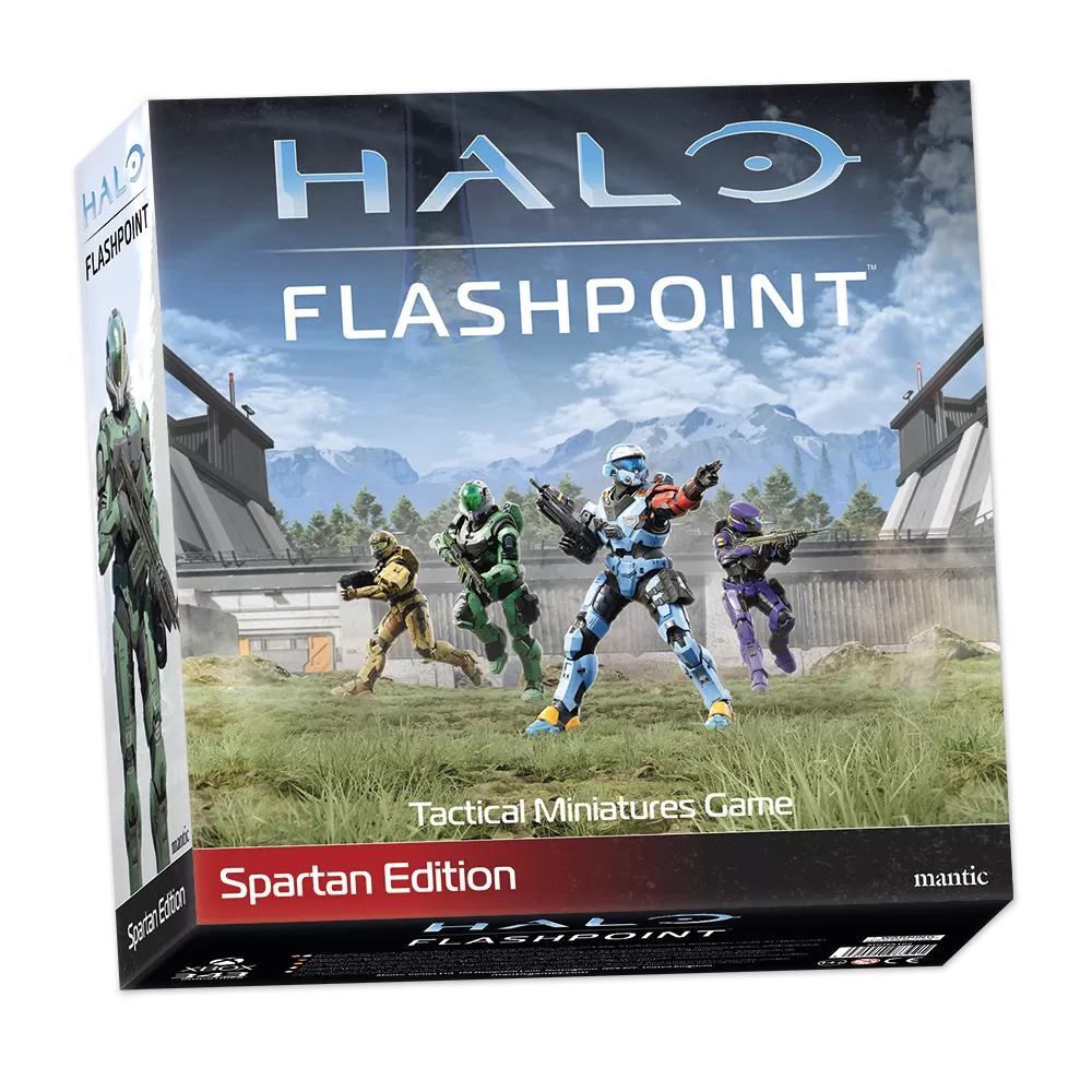 HALO Flashpoint Spartan Edition Starter – Deluxe Miniatures Game Box