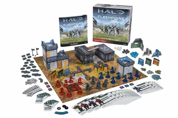HALO Flashpoint Spartan Edition Starter – Deluxe Miniatures Game Box