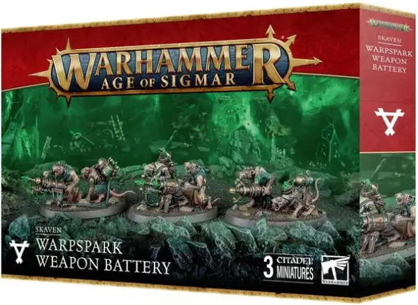 Skaven Warpspark Weapon Battery (90-45) – Age of Sigmar Artillery Kit