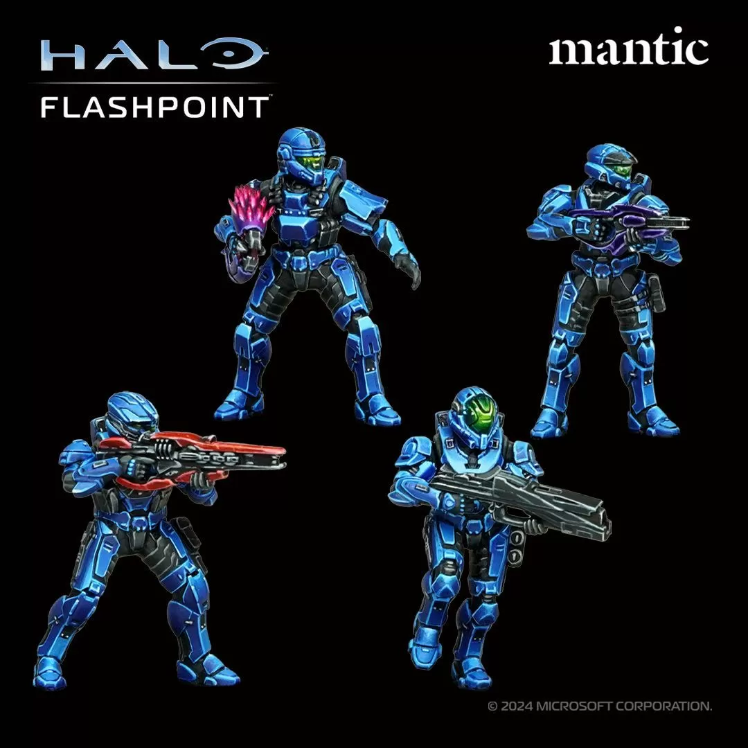 HALO Flashpoint Spartan Edition Starter – Deluxe Miniatures Game Box