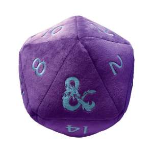 Phandelver Campaign Jumbo D20 Plush – Royal Purple & Sky Blue (UP19861)
