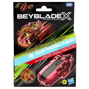 Beyblade X – Soar Phoenix 9-60GF Deluxe Launcher Set with Spinning Top and High-Power Launcher