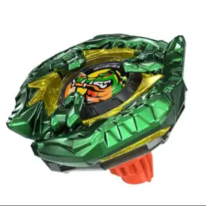 BX-00 Croc Crunch 2-60Q – Metal Coating Green – CoroCoro Edition Beyblade