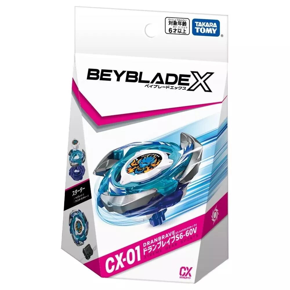 CX-01 Starter DranBrave S6-60V – Beyblade Burst Attack Type