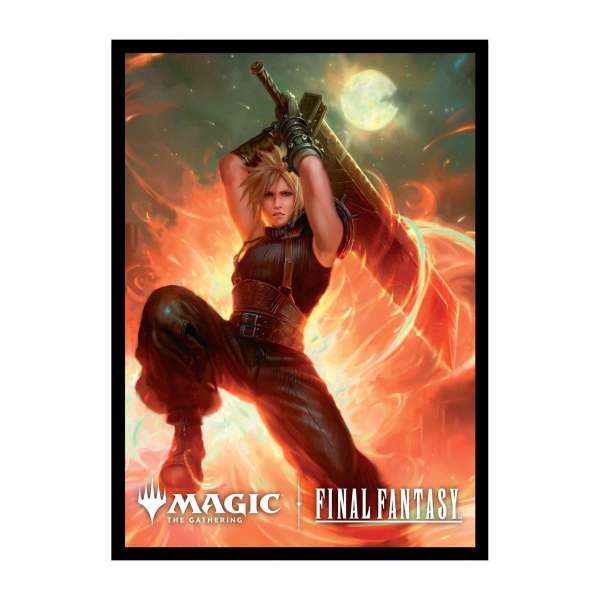 Ultra Pro Magic: The Gathering Final Fantasy Cloud Ex‑Soldier Deck Protector Sleeves – 100‑count