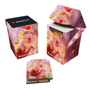 MTG Final Fantasy Stiltzkin Moogle Merchant Commander 100+ Deck Box