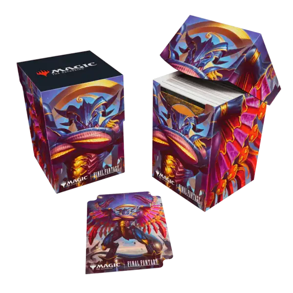 MTG Final Fantasy Summon Bahamut 100+ Deck Box