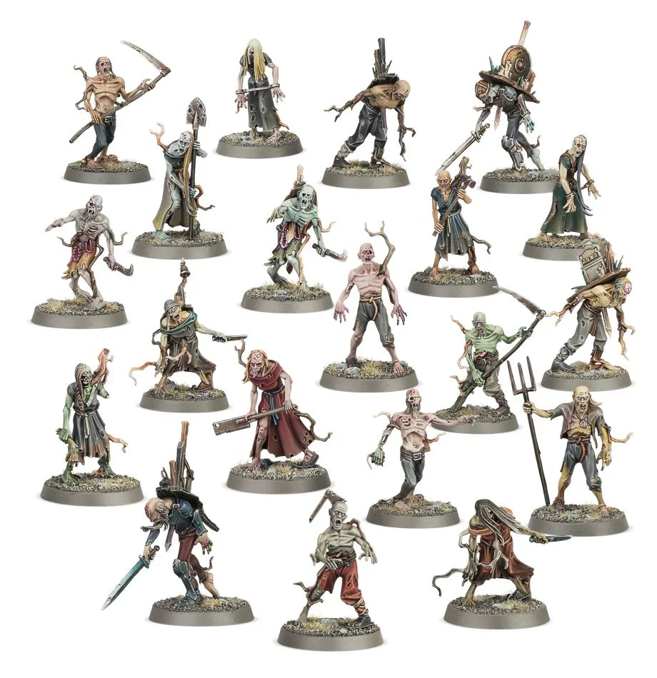 Warhammer Age of Sigmar – Soulblight Gravelords Deadwalker Zombies (91-07) Miniatures Kit