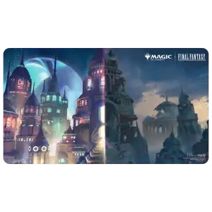 MTG FINAL FANTASY Playmat – Zanarkand Ancient Metropolis city art