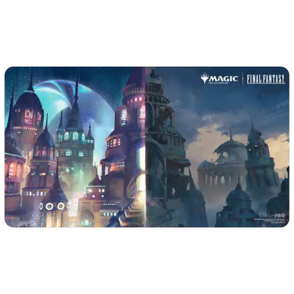 MTG FINAL FANTASY Playmat – Zanarkand Ancient Metropolis city art