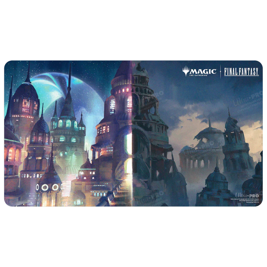 MTG FINAL FANTASY Playmat – Zanarkand Ancient Metropolis city art
