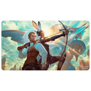 MTG FINAL FANTASY Playmat – Balthier & Fran with stitched edges