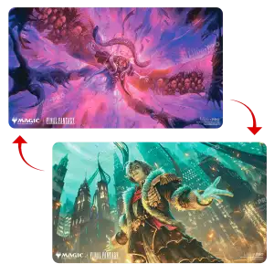Double-sided MTG Final Fantasy Playmat – Emet-Selch and Hades
